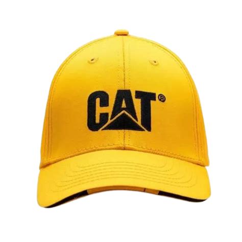 Gorra Cat Original Trucker Cachucha Caterpillar Amarilla