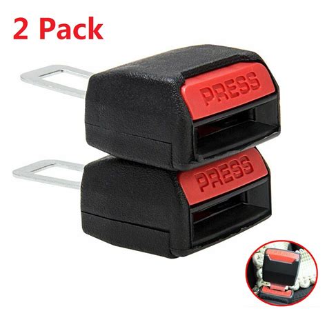 Pcs Universal Car Safety Seat Belt Seatbelt Clip Extender Extention