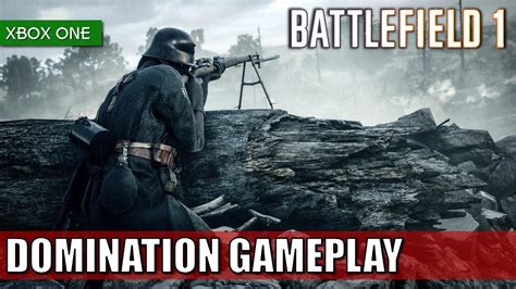 Battlefield 1 Gameplay Xbox One Domination Network Performance Test Youtube