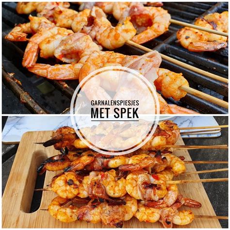 Knoflook Garnalen Met Spek BBQ Tip Bbq Recepten Recepten