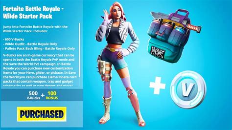 The New Starter Pack In Fortnite Youtube