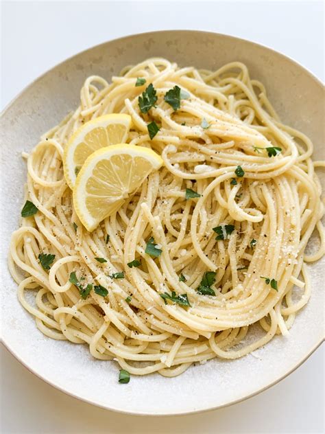 Simple Lemon Parmesan Pasta Wellness By Kay