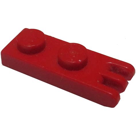 Lego Red Hinge Plate X With Stubs And Solid Studs Brick Owl