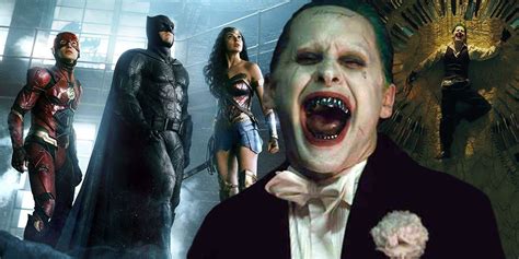 Justice League Jared Letos Joker Was Never Part Of The Original Story