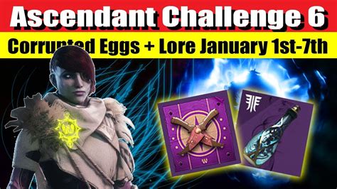 Destiny Ascendant Challenge January St Th With Corrupted Eggs