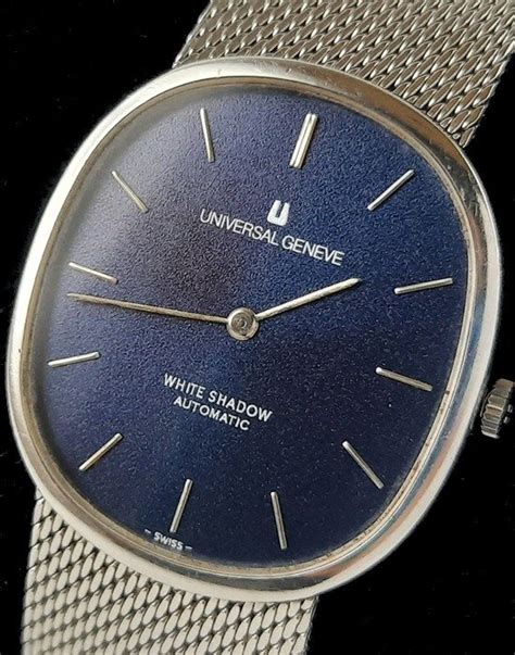 Universal Genève NO RESERVE PRICE White Shadow Micro Rotor Uomo