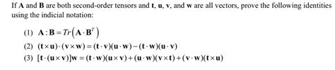 Answered If A And B Are Both Second Order Bartleby