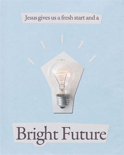 Jesus Gives Us A Fresh Start And A Bright Future Sunday Social