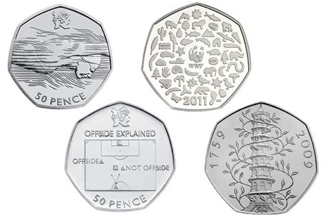 These 50p coin designs are worth up to £3,000... so how many have YOU ...