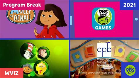 Pbs Kids Program Break 2021 Wviz Youtube