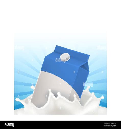 Milk Natural Drink Creative Promo Poster Vector Stock Vector Image And Art Alamy