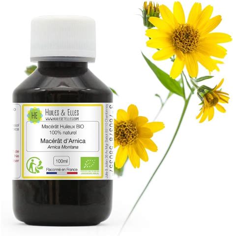 Huiles Elles Mac R T Huileux D Arnica Bio Naturel Ml