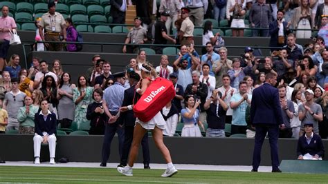 Victoria Azarenka Of Belarus Booed At Wimbledon After Loss To Elena