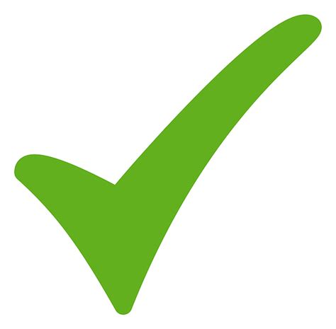 Check Mark Tick PNG Transparent HD Photo PNG Mart