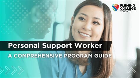 Personal Support Worker A Comprehensive Program Guide Youtube