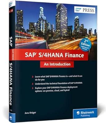 Sap S Hana Finance An Introduction Kr Ger Jens Amazon Fr Livres