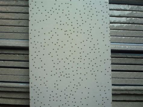 Decorative Material Reinforced Mineral Wool Fiber Ceiling Board Panel