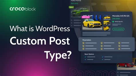 Wordpress Custom Post Type Plugins And Examples Crocoblock