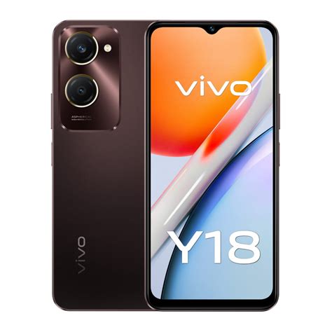 Vivo Y18 Dual Sim 4g Smartphone 6 Gb Ram 128 Gb Storage Mocha Brown