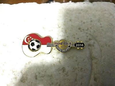 Hard Rock Cafe Sentosa Singapore 2014 Soccer Series Pin HRC EBay