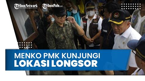 Menko Pmk Muhadjir Effendy Tinjau Langsung Lokasi Longsor Gang Barjo