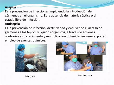 Tecnica Quirurgica Tecnica Aseptica Y Antisepsia Ppt Descarga