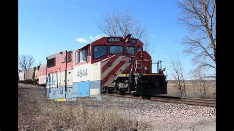 CN SD40 2W Leader BCOL 4644 Busy And Good Power Day At Tuscola YouTube