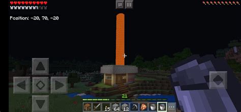 Handmade Beacon Using Lava Rminecraft