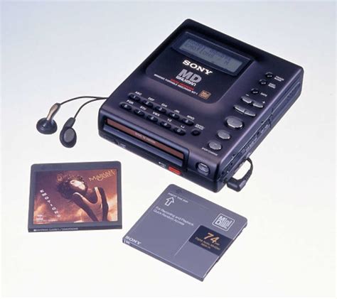 Hejd Minidisc Walkman Sony L Gger Ner Produktionen I September