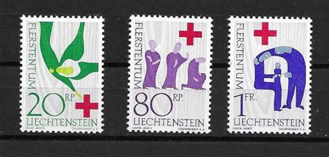 Liechtenstein 1963 100 Jahre Rotes Kreuz Kaufen Auf Ricardo