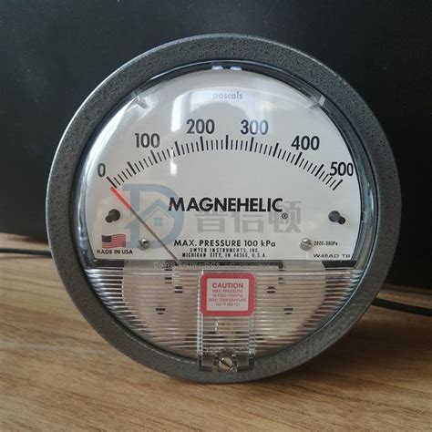 Magnehelic压差表0 500pa 德威尔差压表2000 500pa