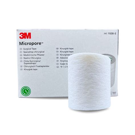 Cinta Micropore Blanca 3m 5cm 2 Pulgadas C 6 Rollos 1530 2 Moper