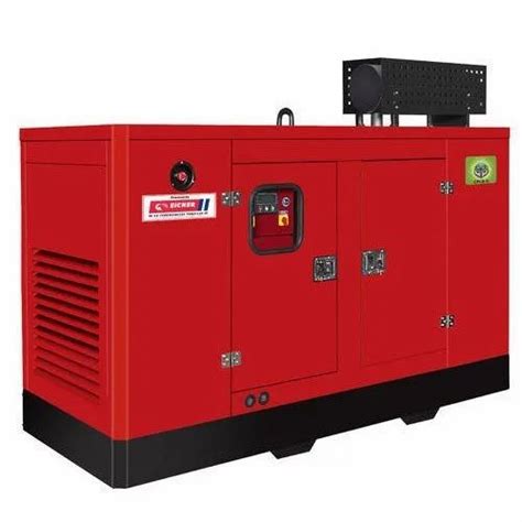 30 Kva Silent Or Soundproof 30kva Eicher Generator Set Rs 400000 Unit