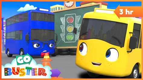 Busters First Day At School Go Buster Bus Cartoons And Kids Stories