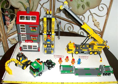 LEGO 7633 Construction Site City Town Transporter 32 M Axle Rod