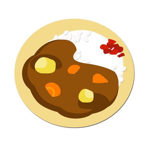 カレーライス 無料イラスト素材｜素材ラボ