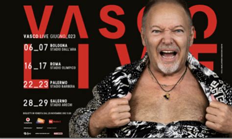 Vasco Live 2023 Arriva A Salerno ZON