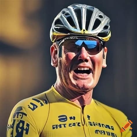 Image Of Keir Starmer In A Yellow Cycling Jersey On Craiyon