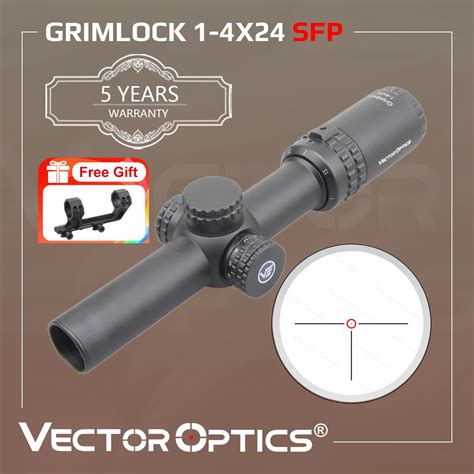 Vector Optics Grimlock X Sfp Lpvo Riflescope With Etched Glass