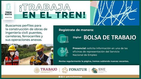 Tren Maya Bolsa De Trabajo 2023 2024 Convocatoria Para Trabajar En El