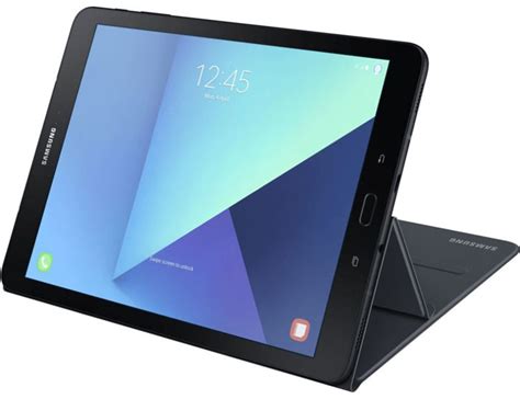 Official Samsung Galaxy Tab S3 Book Cover Case - Black