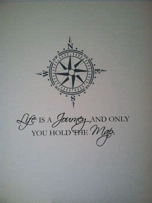 Compass Quotes. QuotesGram | Compass tattoo, Nautical tattoo, Tattoo quotes about life