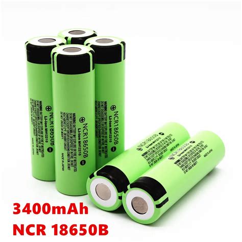 Brand New Original 18650 Rechargeable Lithium Battery 3400mAh 3 7V For