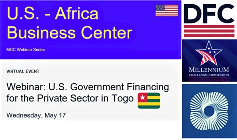 U S Embassy Togo On Twitter Webinar On U S Government Financing For