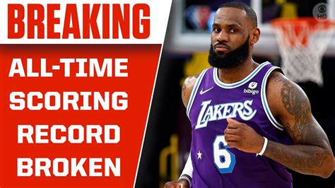 Breaking Lebron James Breaks All Time Scoring Record Cbs Sports Hq