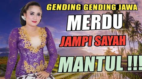 Gending Jawa Lawas Paling Enak Marai Ayem Tenan Saestu YouTube