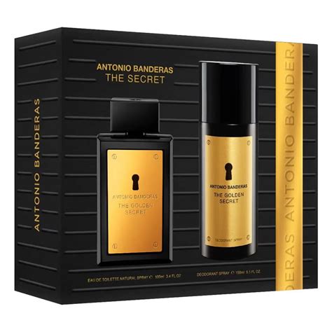 Kit Coffret Antonio Banderas The Golden Secret Masculino Eau De