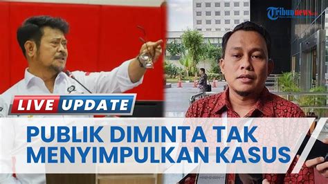 Respons Syahrul Yasin Limpo Seusai Dibidik KPK Dan Akan Diperiksa