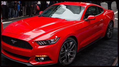 Would You Drive A 4 Cylinder Mustangfords Ecoboost 2015 Model Youtube