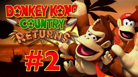 Let S Play Donkey Kong Country Returns Part 2 YouTube